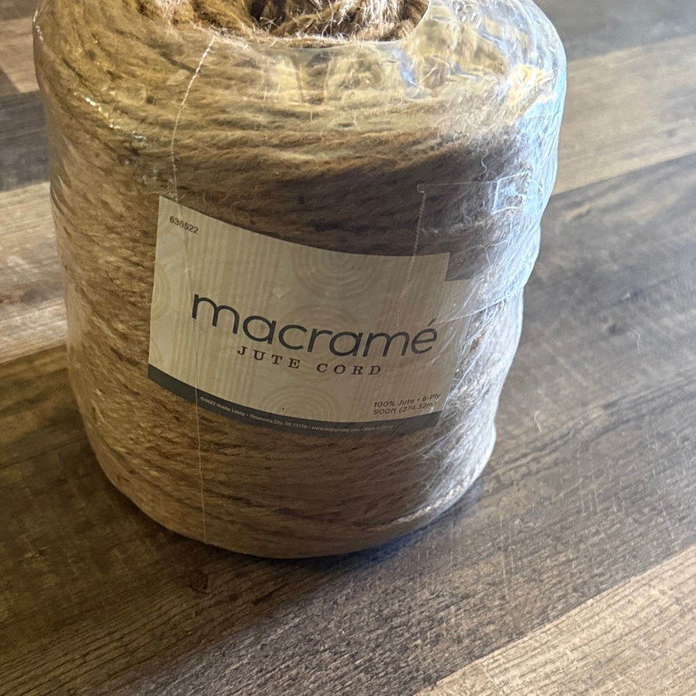 Macrame Jute Cord 900ft - Picture 4 of 5